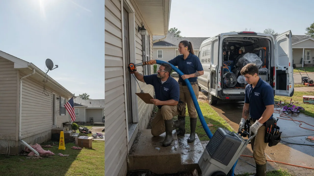 Ceiling Water Damage Restoration in Beulah, MI near me